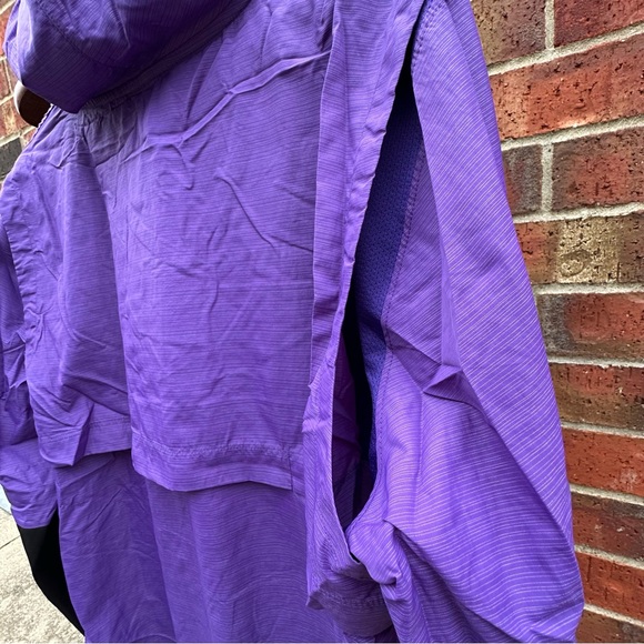 NWT Nike Men’s LSU Tigers Long Sleeve Hooded Windbreaker Nike Pullover Zip L - Picture 13 of 13